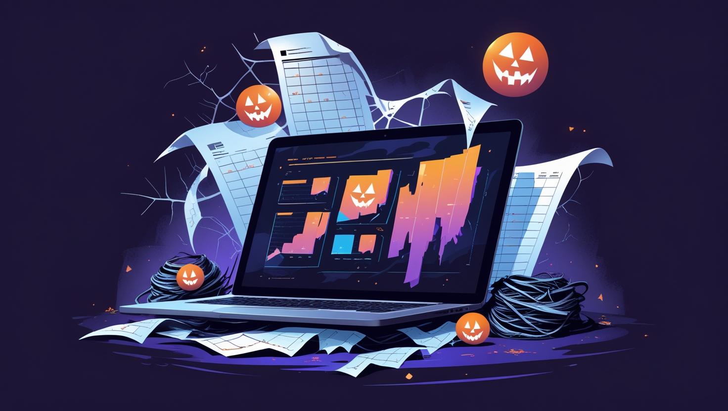 Canva Dreamlab AI illustration of Data Horror Stories