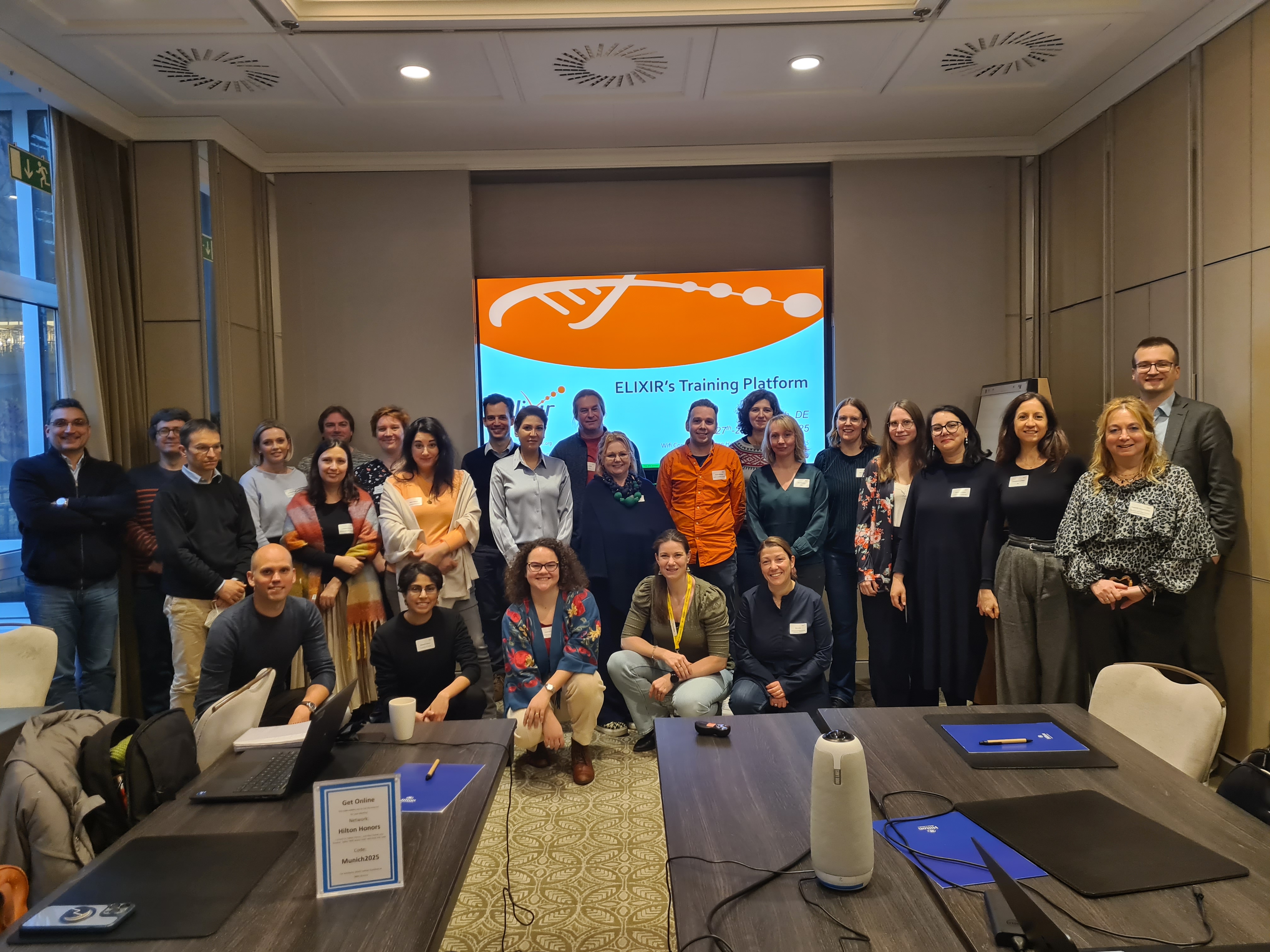 ELIXIR Training Platform meeting picture